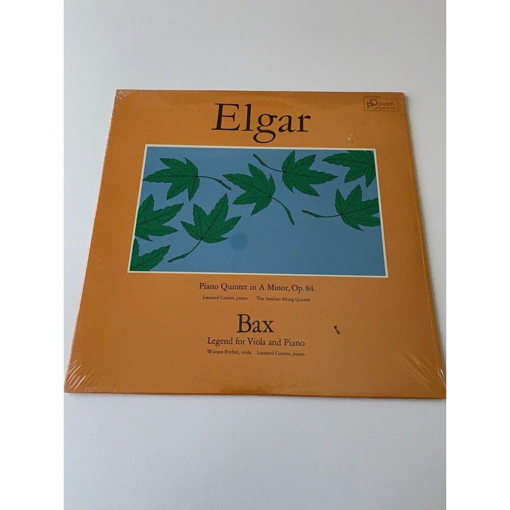 Elgar Piano Quintet In A Minor Bax  Leonard Cassini Watson Forbes LP SEALED 5260